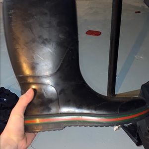 Gucci rain boots